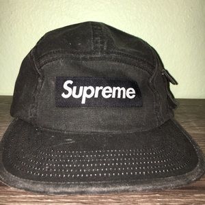Supreme snap pocket camp hat